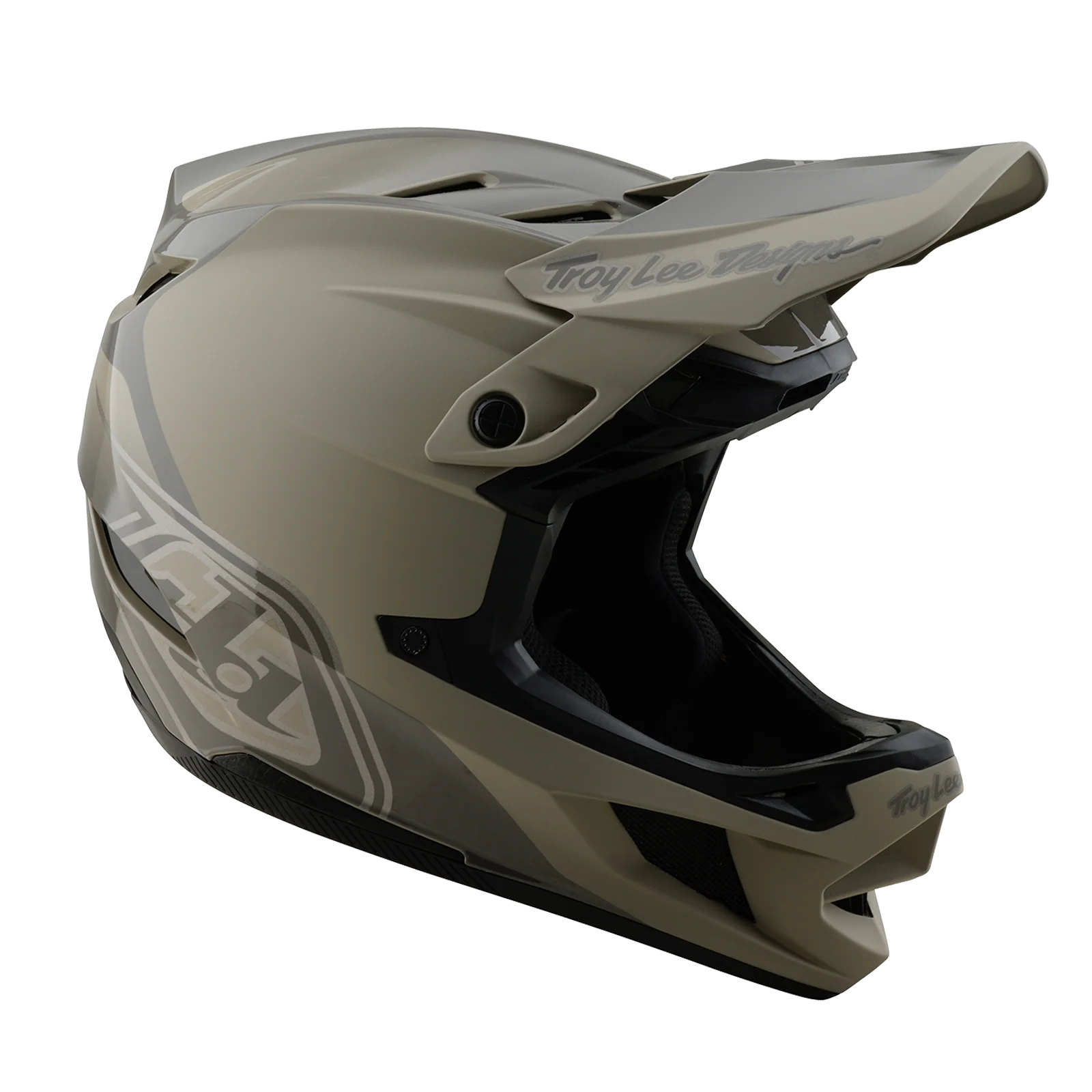 Casque VTT TROY LEE DESIGNS D4 POLYACRYLITE MIPS SHADOW Kaki - Image 9