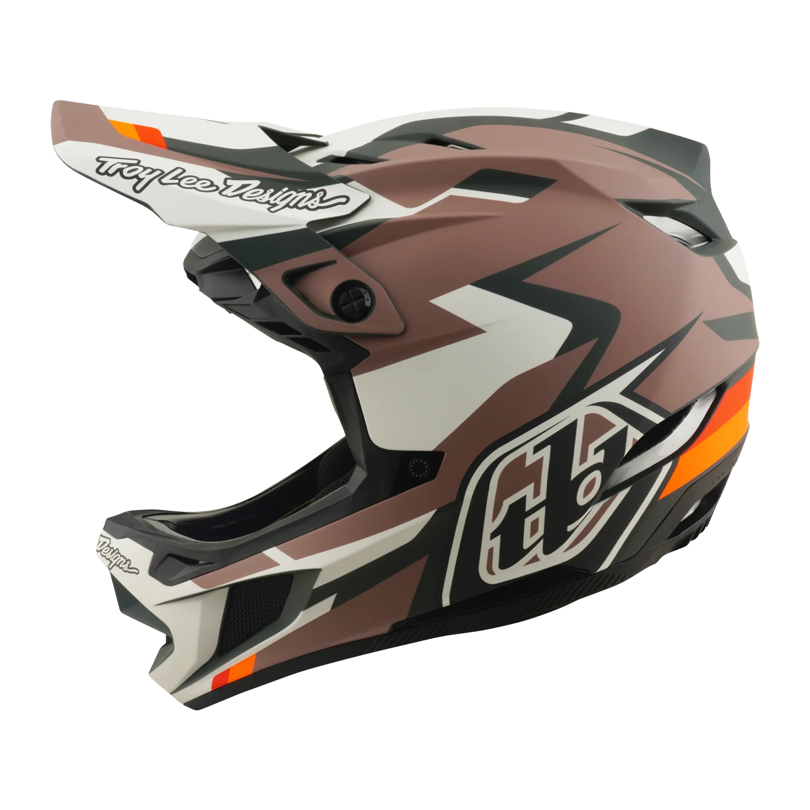 Casque VTT TROY LEE DESIGNS D4 POLYACRYLITE MIPS ROAMER Clay