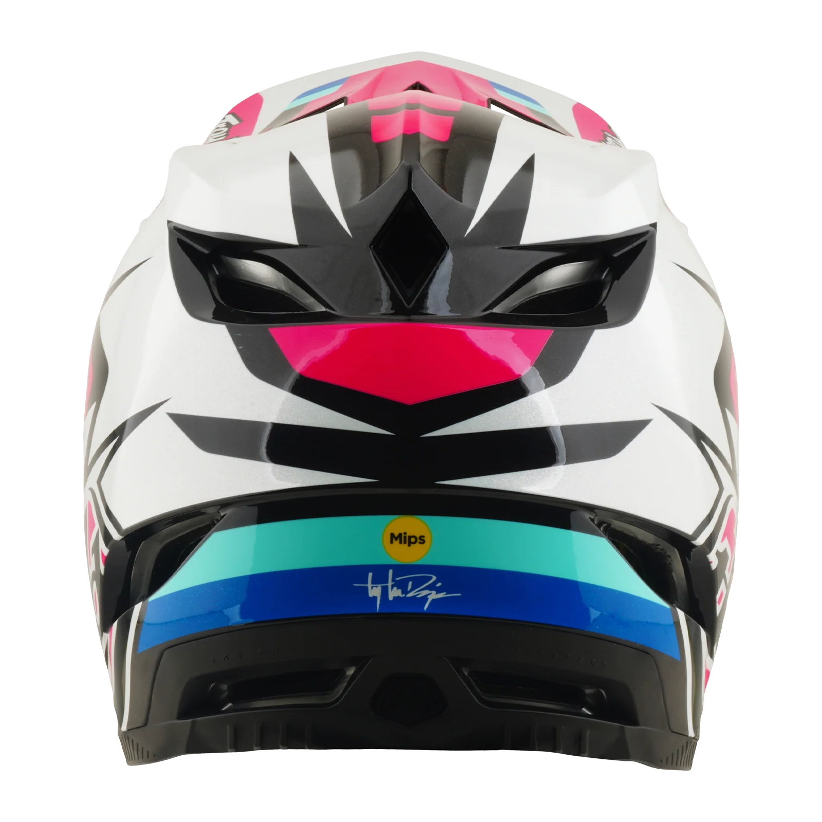 Casque VTT TROY LEE DESIGNS D4 POLYACRYLITE MIPS ROAMER Magenta - Image 4