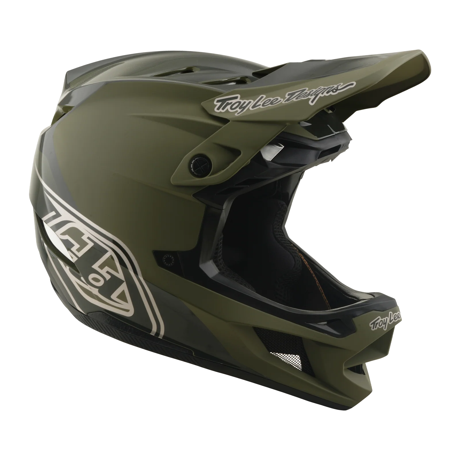 Casque VTT TROY LEE DESIGNS D4 POLYACRYLITE MIPS SHADOW BEETLE Kaki - Image 2
