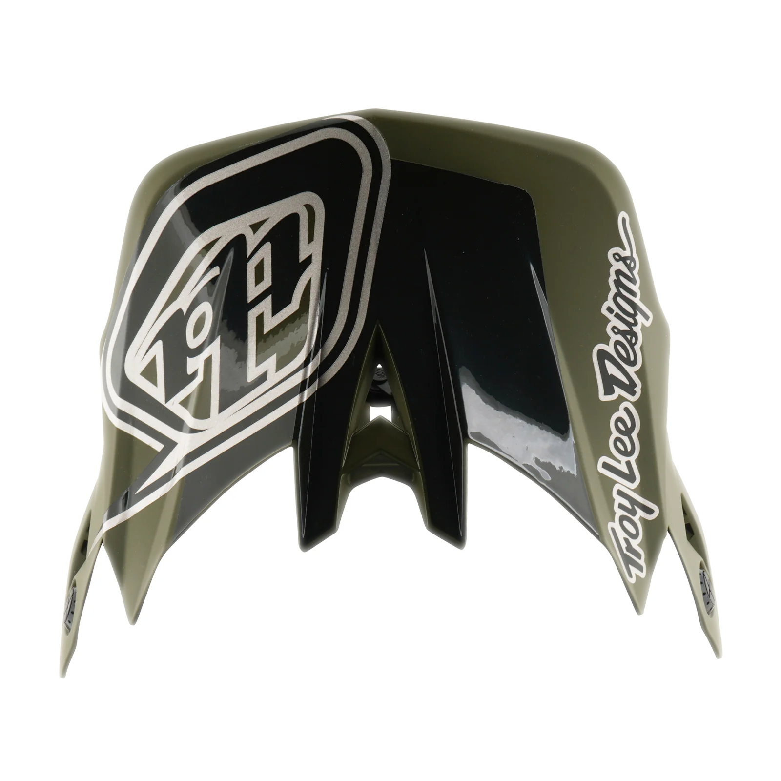 Casque VTT TROY LEE DESIGNS D4 POLYACRYLITE MIPS SHADOW BEETLE Kaki - Image 9