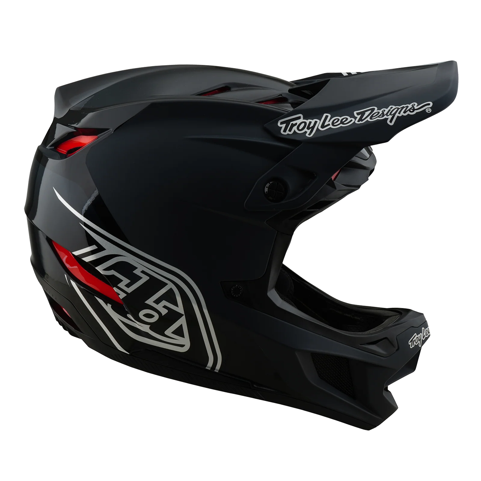 Casque VTT TROY LEE DESIGNS D4 POLYACRYLITE MIPS SHADOW Noir - Image 6