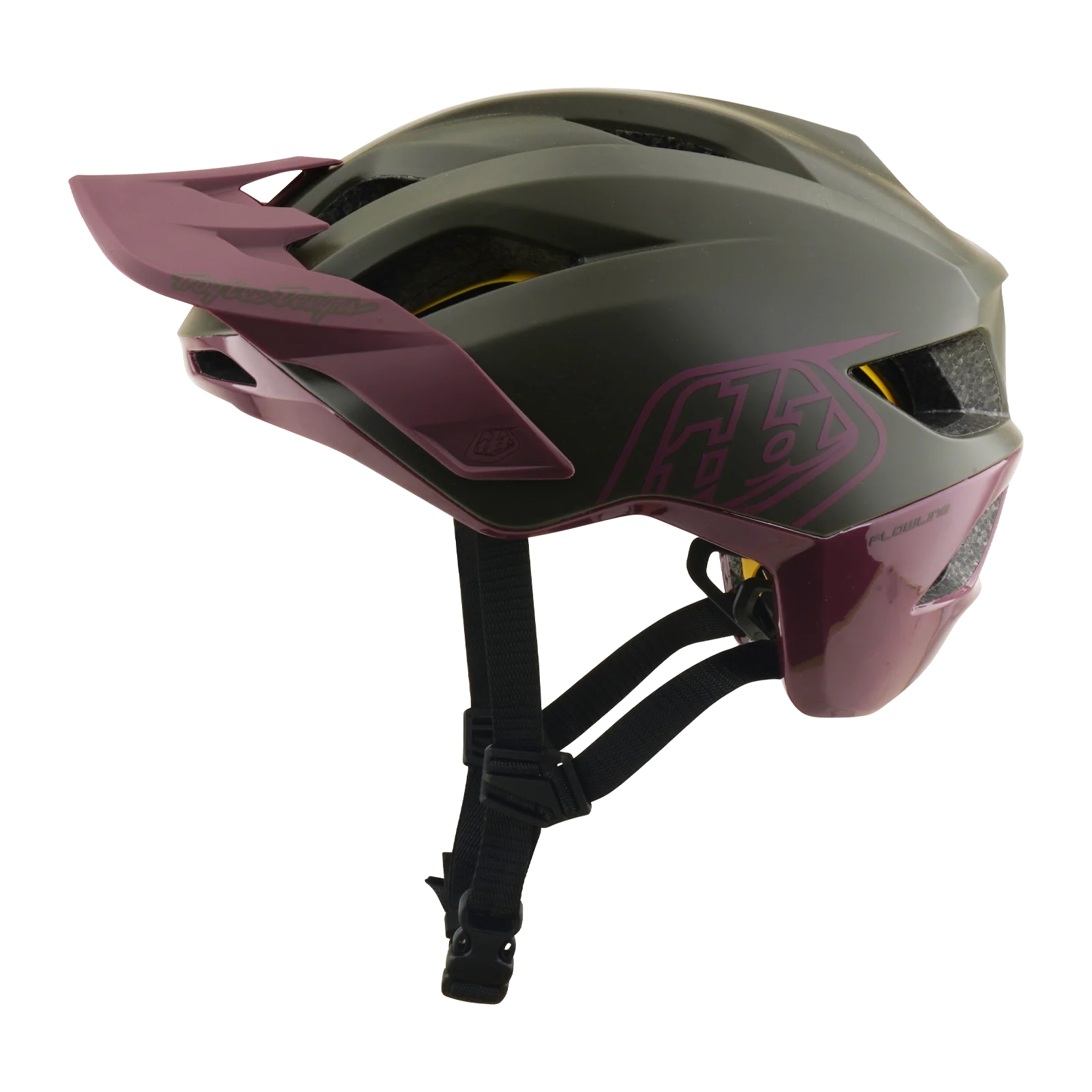 Casque VTT TROY LEE DESIGNS FLOWLINE POINT MIPS Gris/Prune