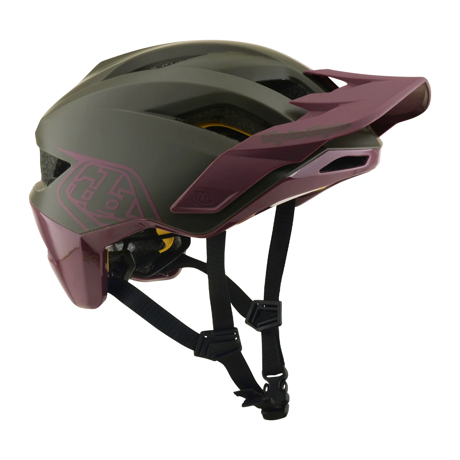 Casque VTT TROY LEE DESIGNS FLOWLINE POINT MIPS Gris/Prune - Image 6