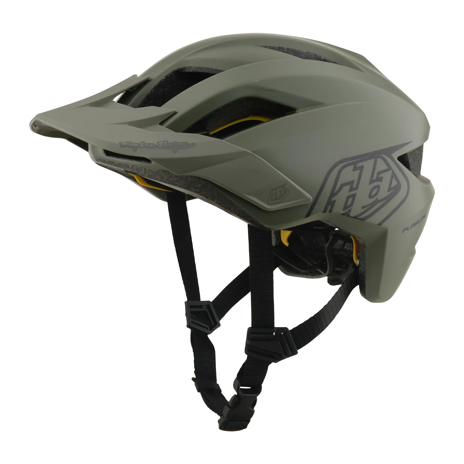 Casque VTT TROY LEE DESIGNS FLOWLINE POINT MIPS Junior Kaki - Image 5
