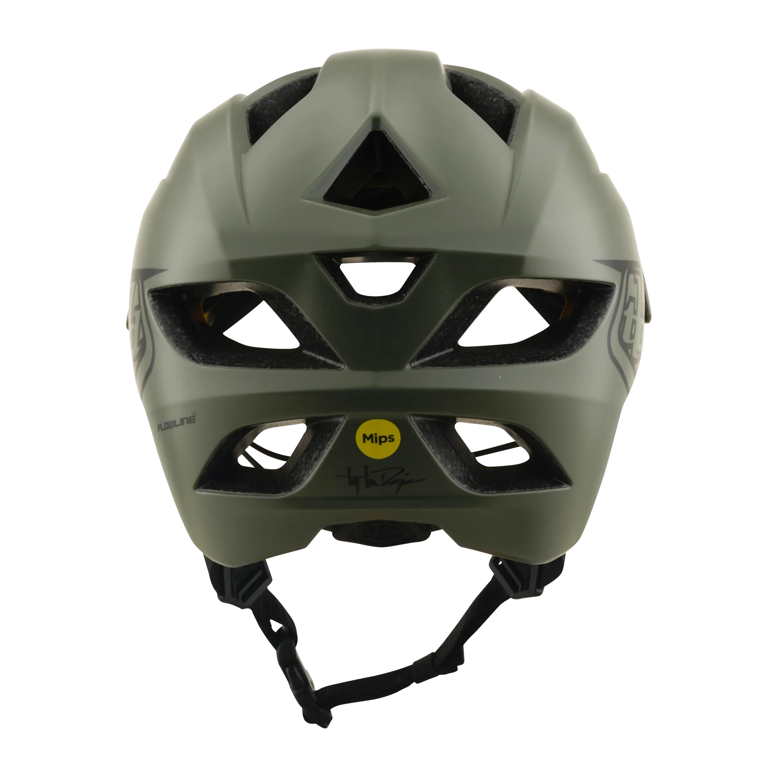 Casque VTT TROY LEE DESIGNS FLOWLINE POINT MIPS Junior Kaki - Image 7
