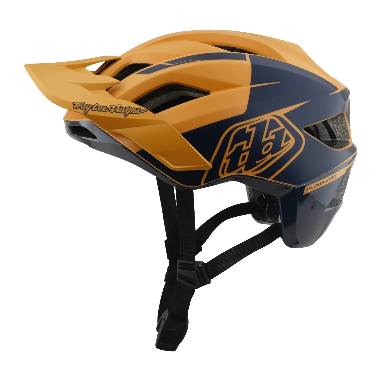 Casque VTT TROY LEE DESIGNS FLOWLINE SE MIPS HYDRO Moutarde/Noir