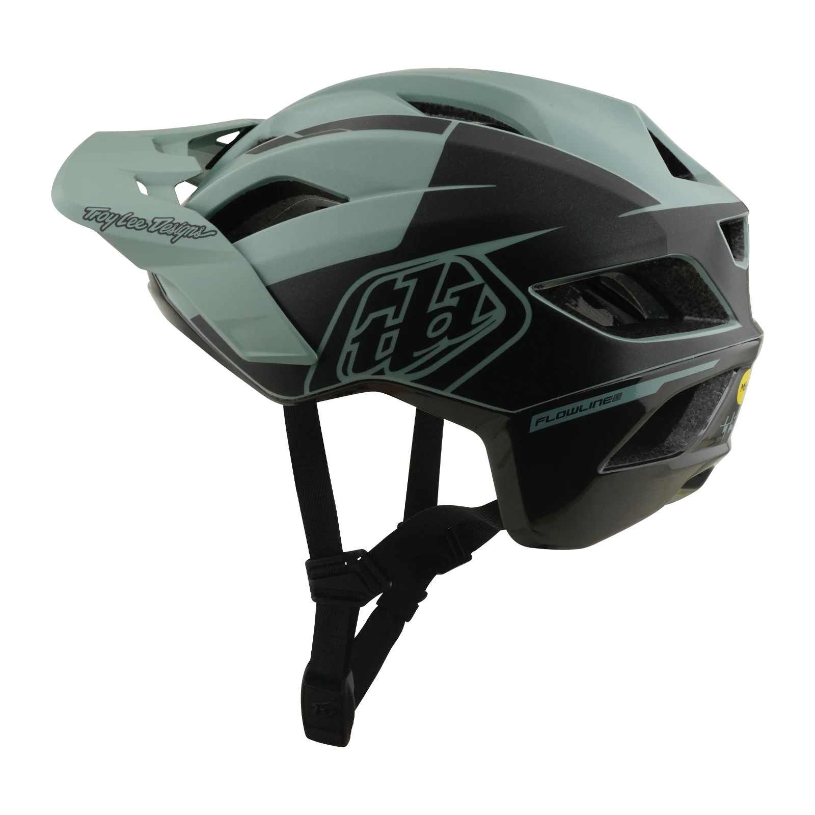 Casque VTT TROY LEE DESIGNS FLOWLINE SE MIPS HYDRO Sage/Charcoal - Image 7