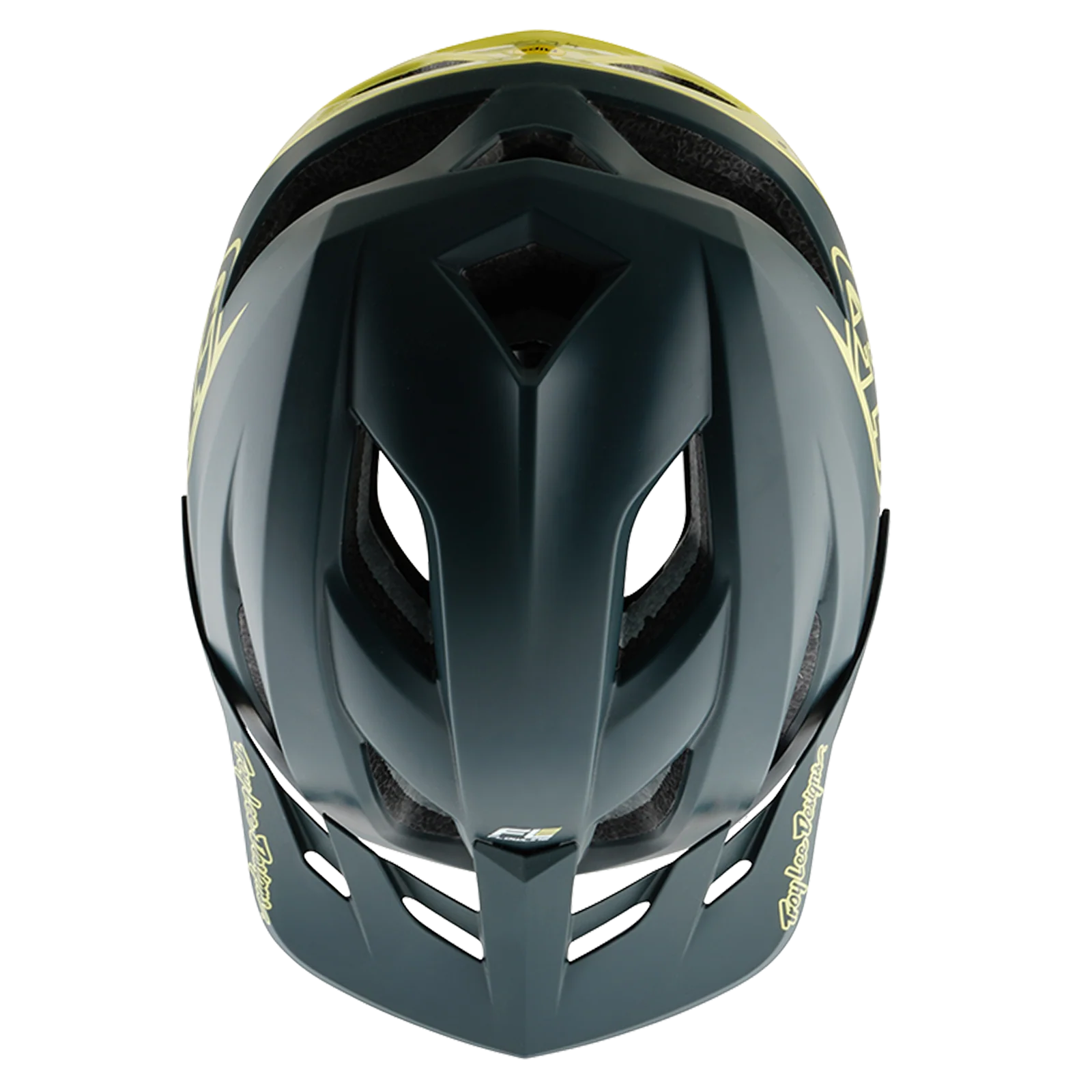 Casque VTT TROY LEE DESIGNS FLOWLINE SE MIPS Gris/Jaune - Image 3
