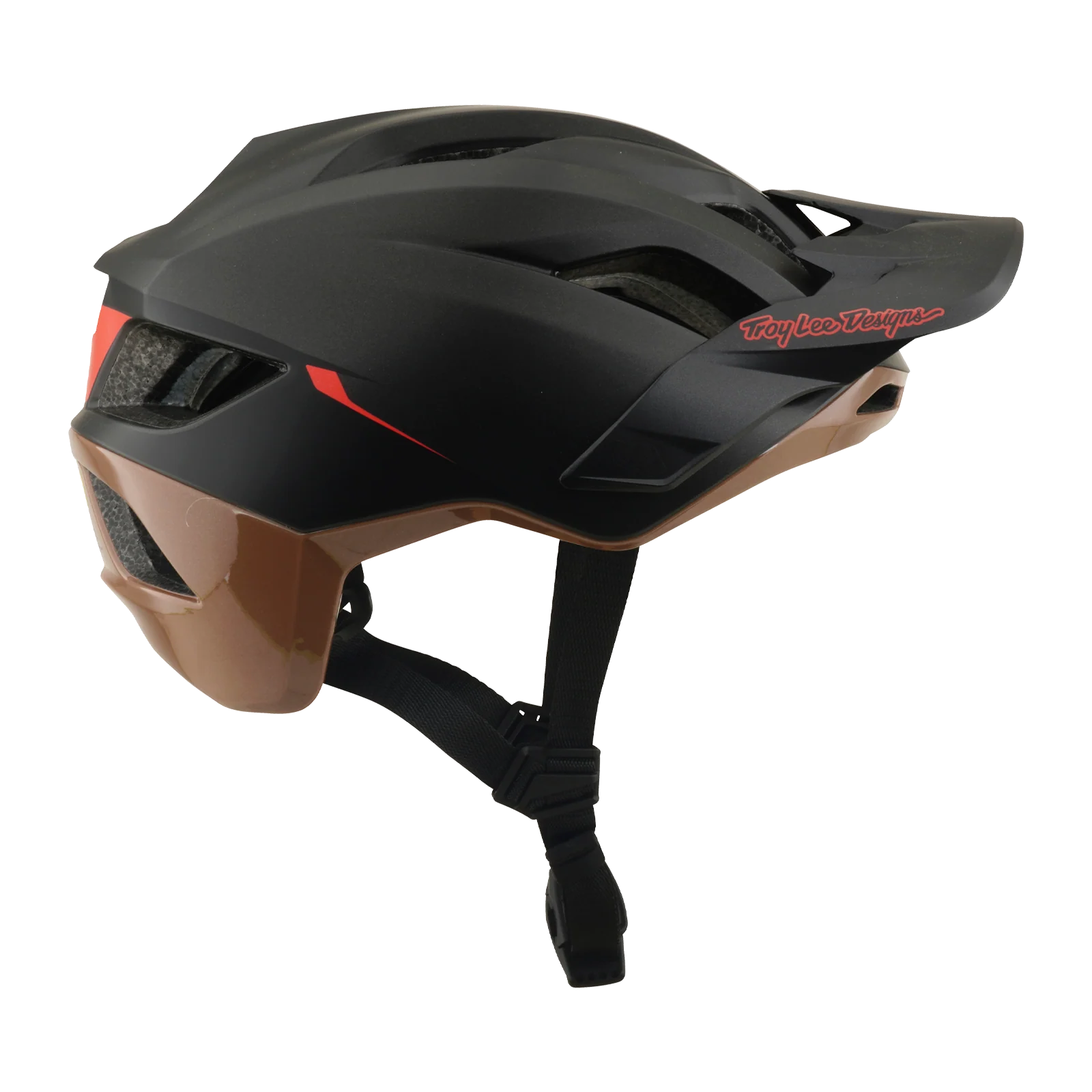 Casque VTT TROY LEE DESIGNS FLOWLINE SE MIPS STACKS Noir/Marron - Image 2
