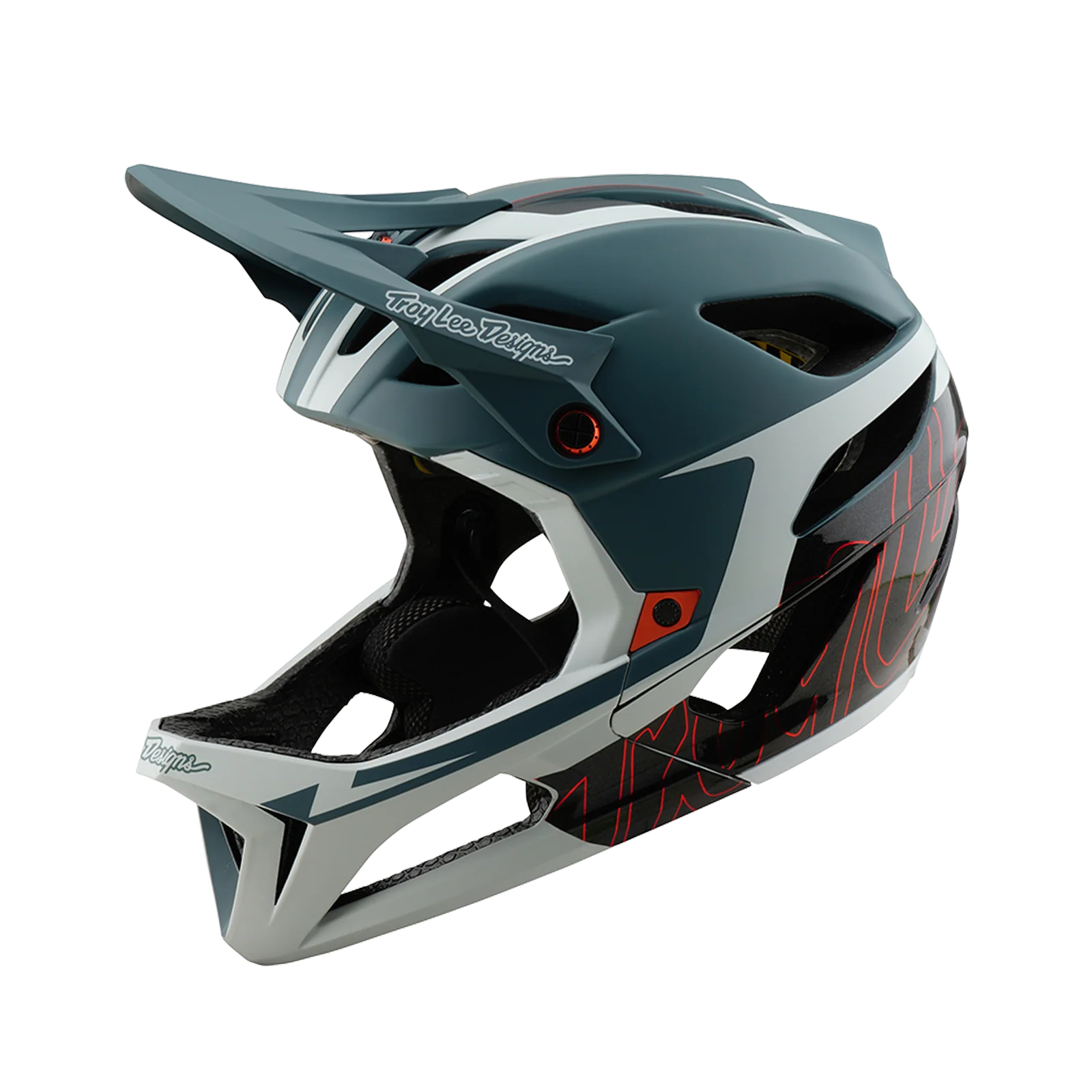 Casque VTT TROY LEE DESIGNS STAGE MIPS NEAUWAVE Gris