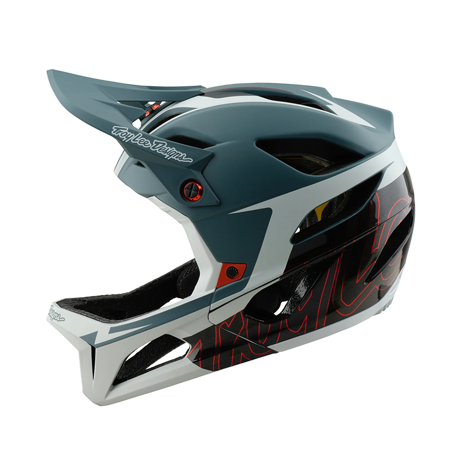 Casque VTT TROY LEE DESIGNS STAGE MIPS NEAUWAVE Gris - Image 2