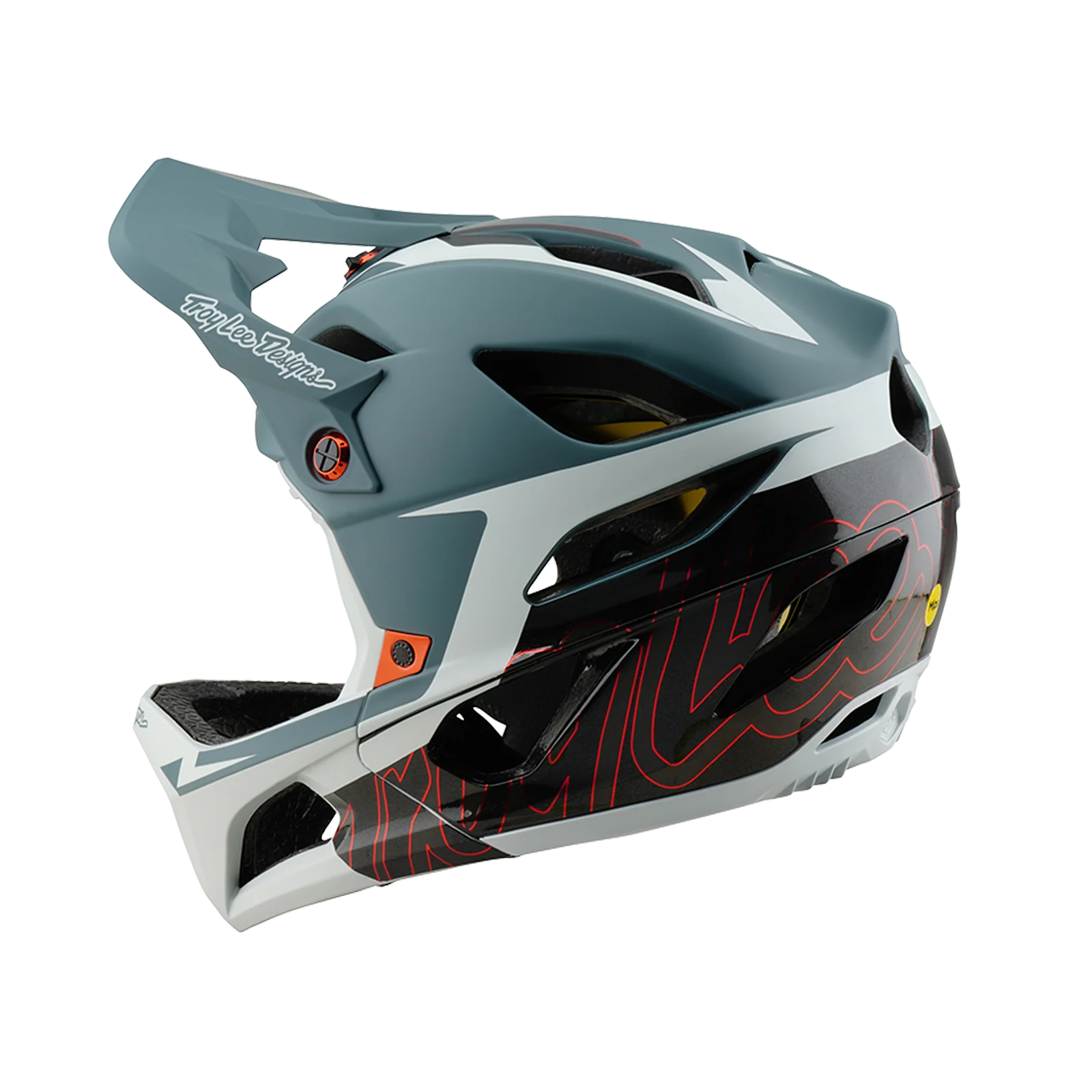Casque VTT TROY LEE DESIGNS STAGE MIPS NEAUWAVE Gris - Image 3