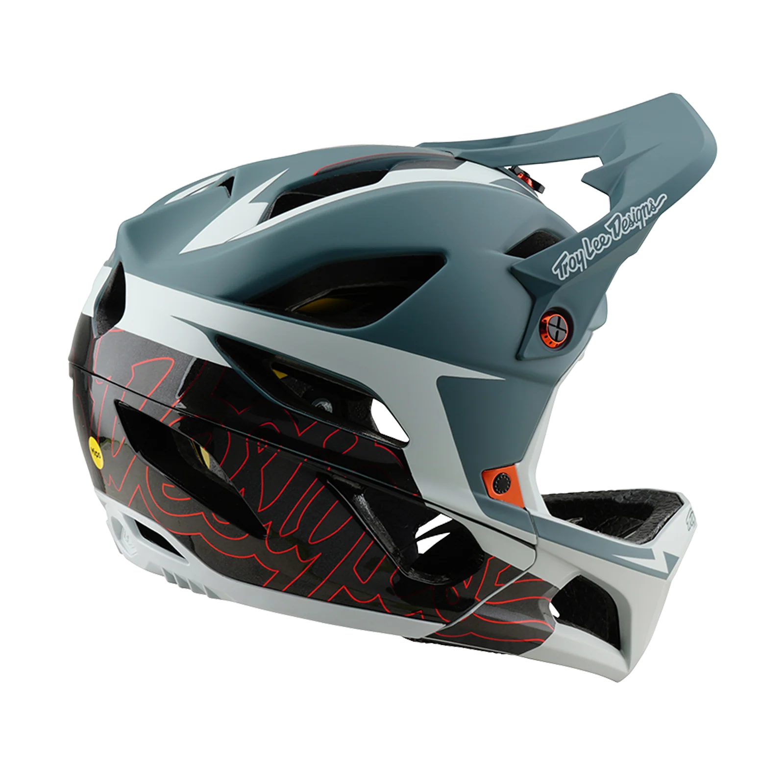 Casque VTT TROY LEE DESIGNS STAGE MIPS NEAUWAVE Gris - Image 5