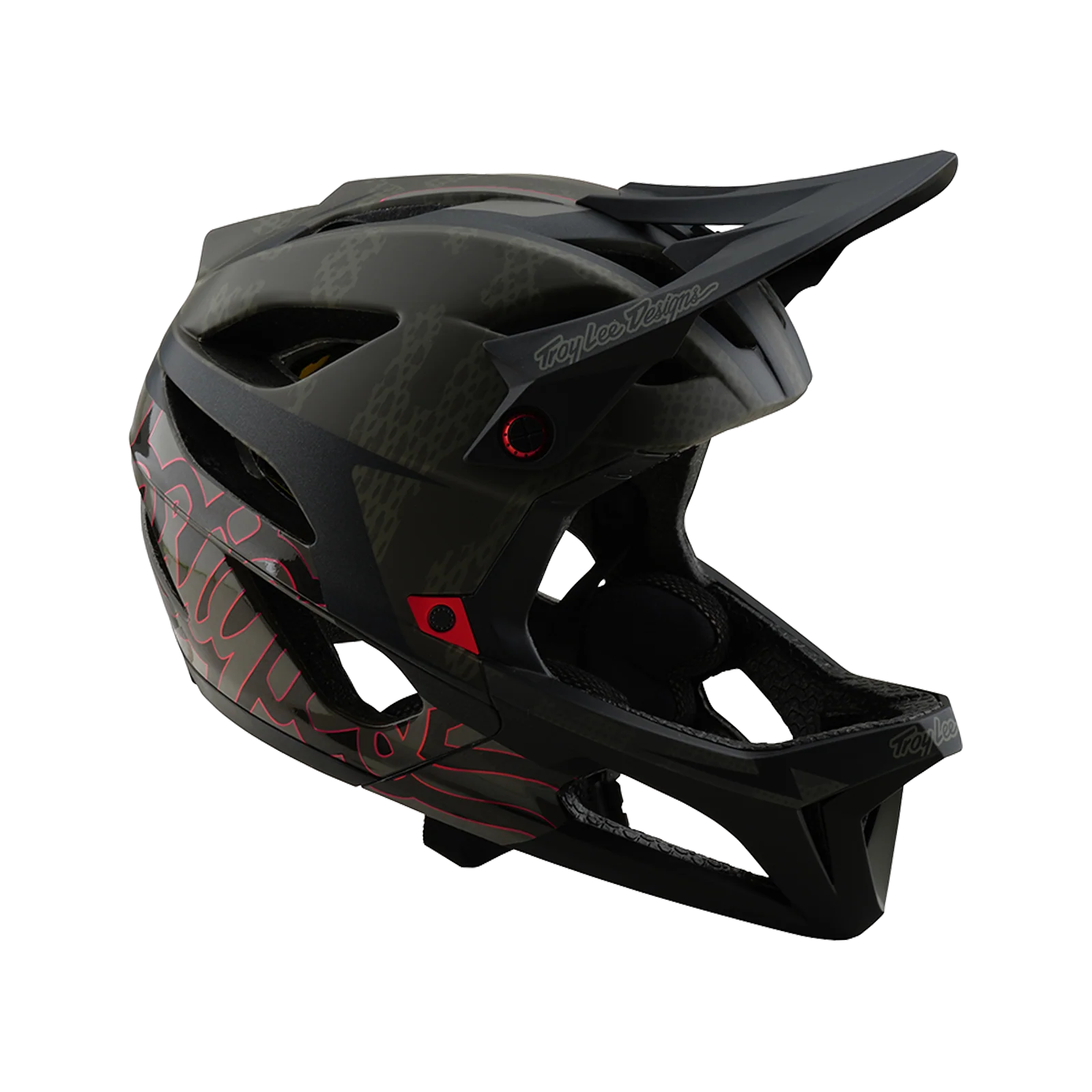 Casque VTT TROY LEE DESIGNS STAGE NEAUWAVE MIPS Camouflage Kaki 2025 - Image 7
