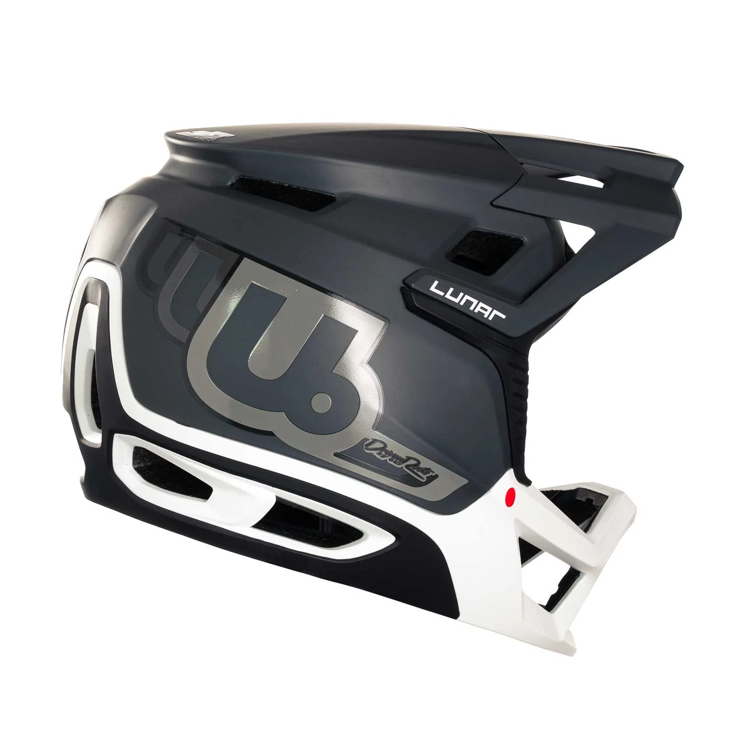 Casque VTT URGE LUNAR 15th Gris Blanc - Image 4