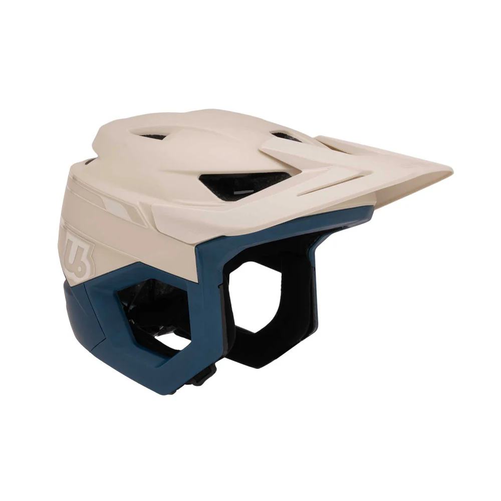 Casque VTT URGE RASCAS Smooth Stroke Beige/Bleu - Image 2