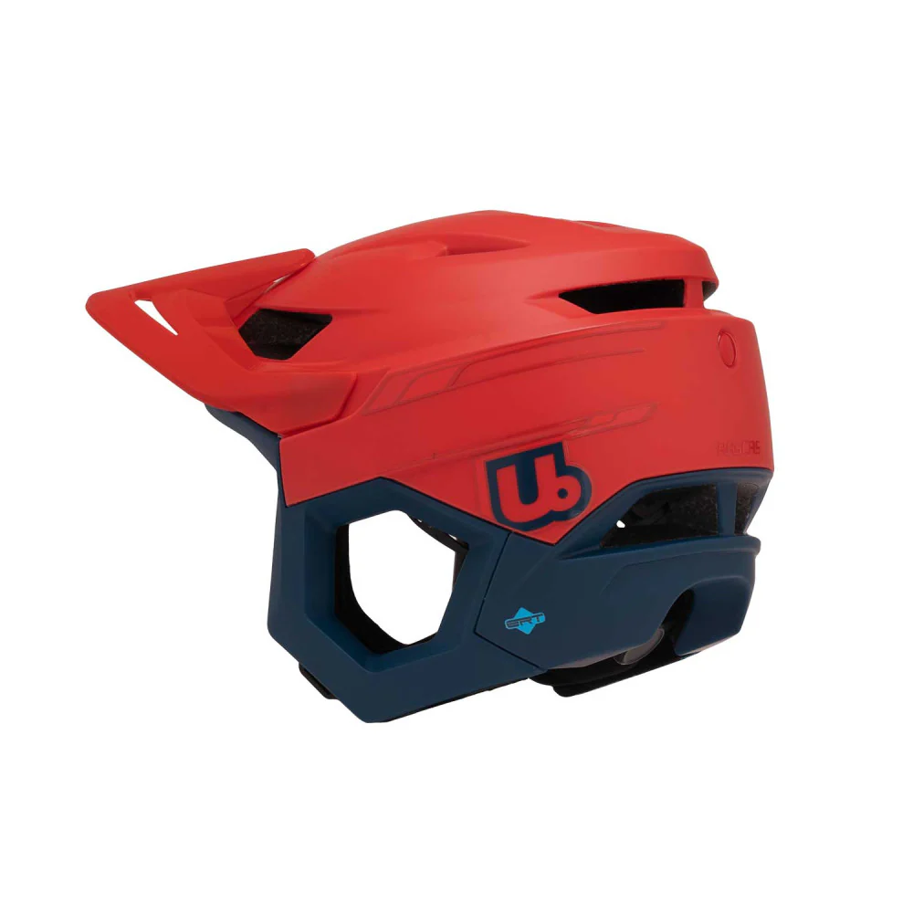 Casque VTT URGE RASCAS Neon Rush Rouge/Bleu - Image 3