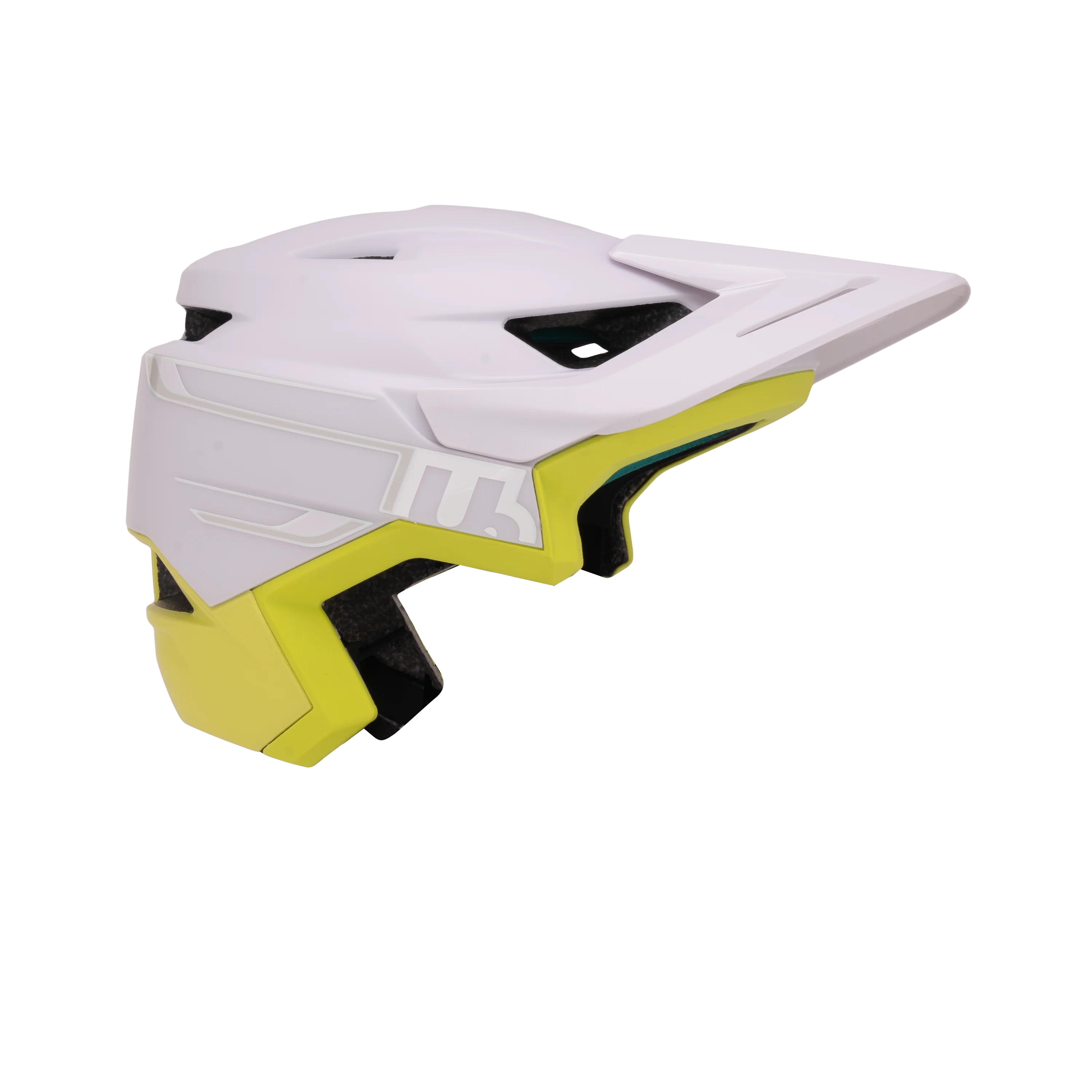 Casque VTT URGE TREPS BLOOM BEAM Blanc/Jaune