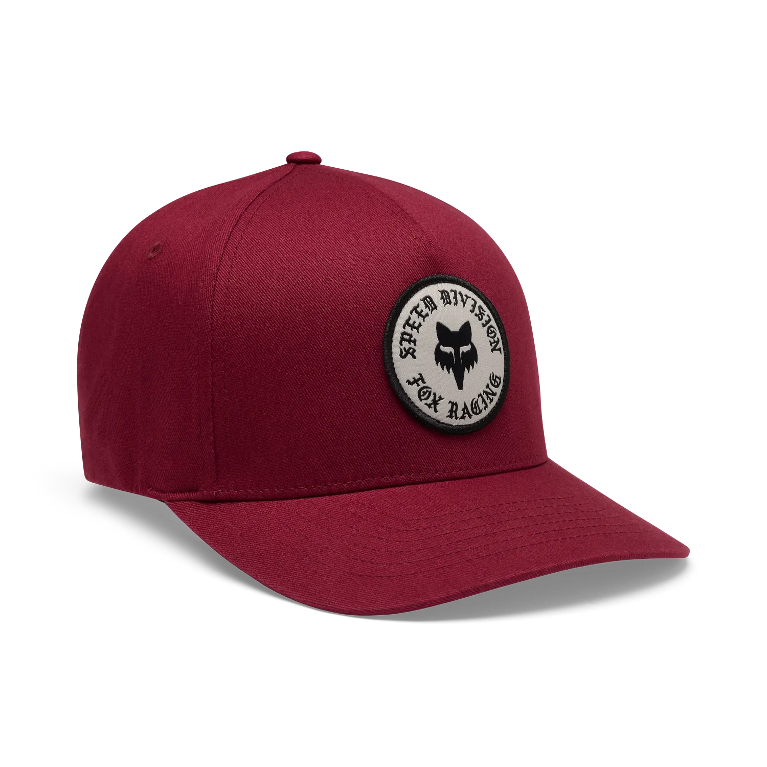 Casquette FOX BADGE FLEXFIT Bordeaux Cabernet