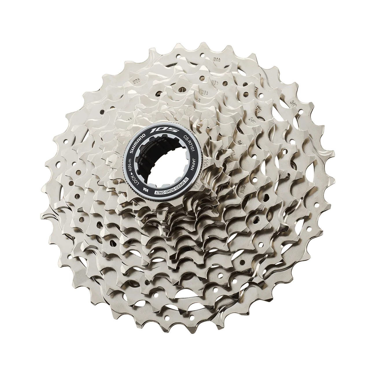 Cassette 12V SHIMANO 105 CS-R7101 - Image 2