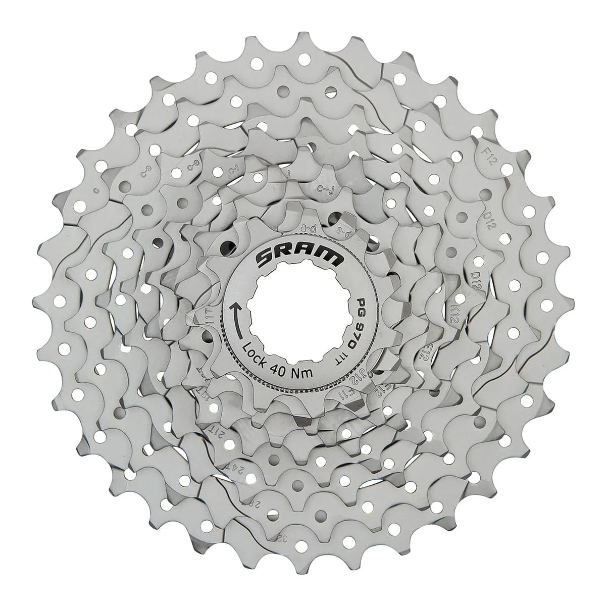 Cassette 9V SRAM X7 PG-970