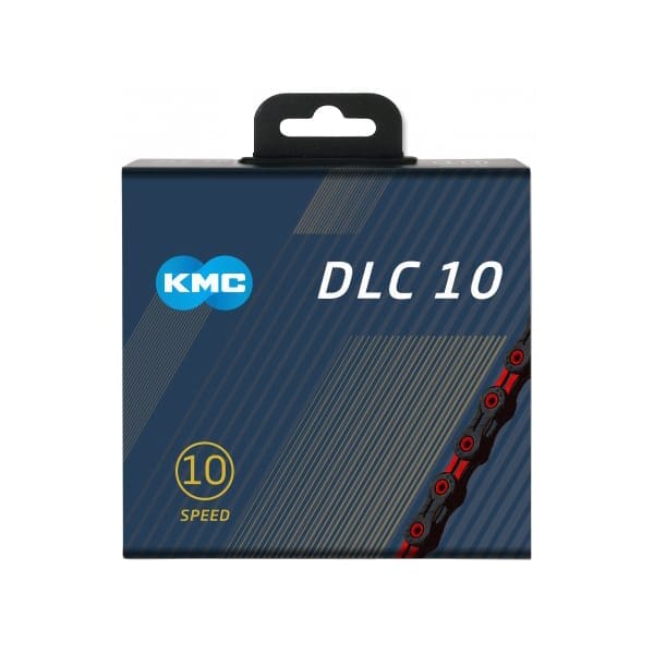 Chaîne 10V KMC DLC10 Noir/Rouge - Image 2