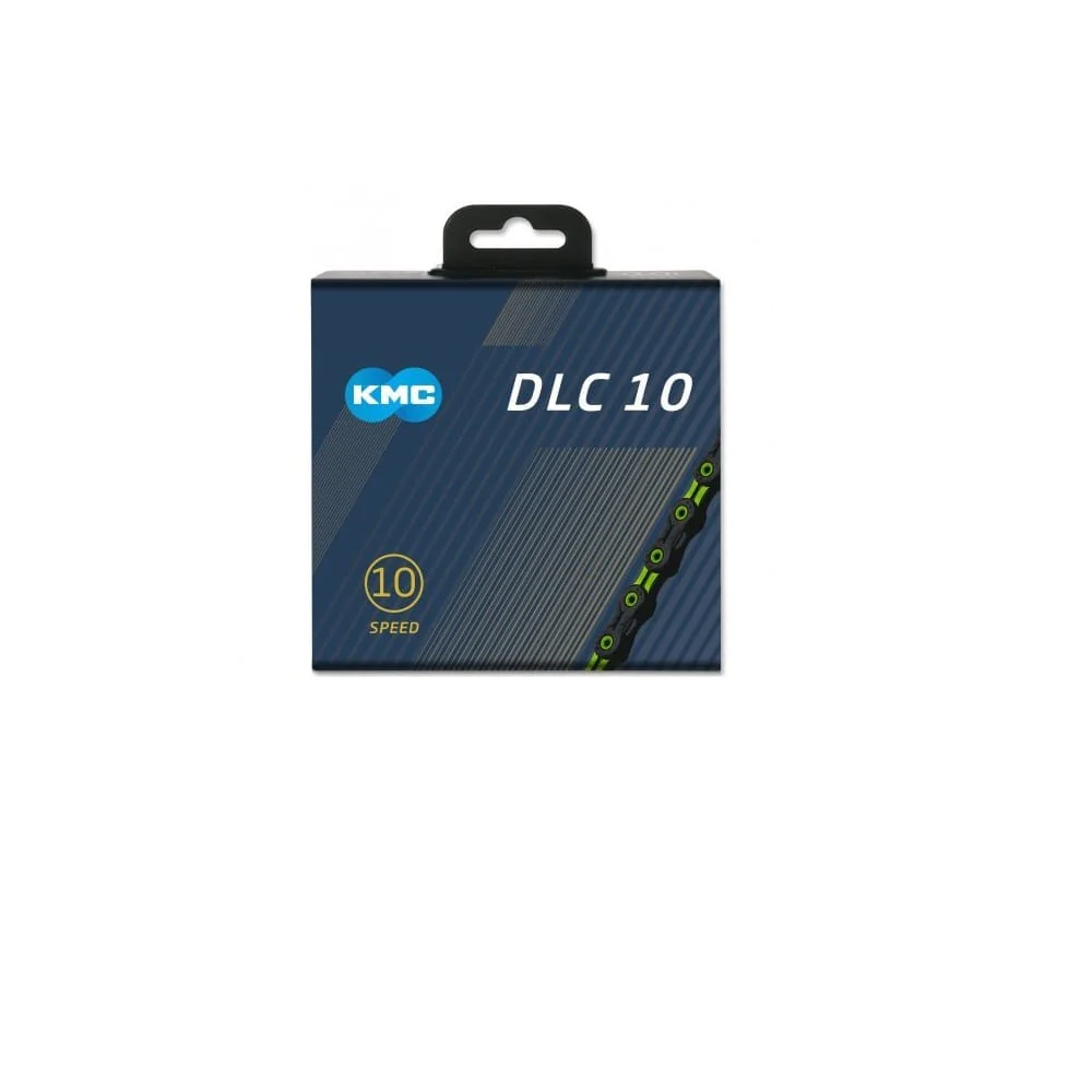 Chaîne 10V KMC DLC10 Noir/Vert - Image 2