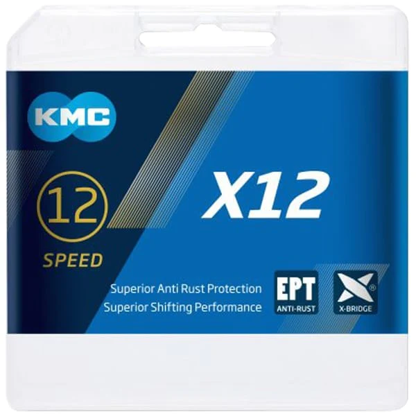 Chaîne 12V KMC X12 EPT Argent - Image 2