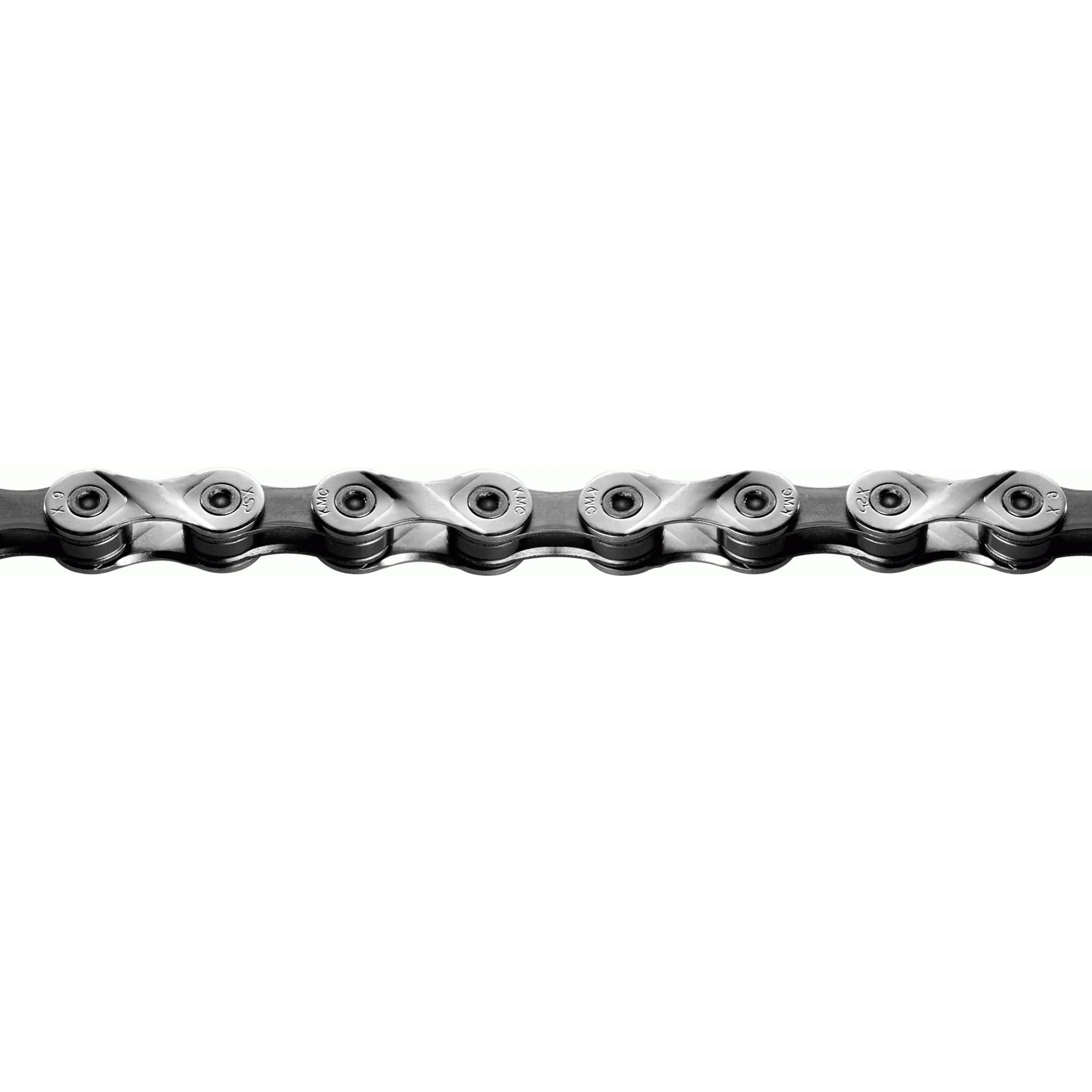 Chaîne 9V KMC X9 Argent/Gris