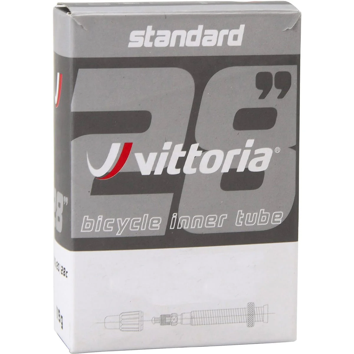 Chambre à Air VITTORIA STANDARD 700x28/42c Butyl Presta