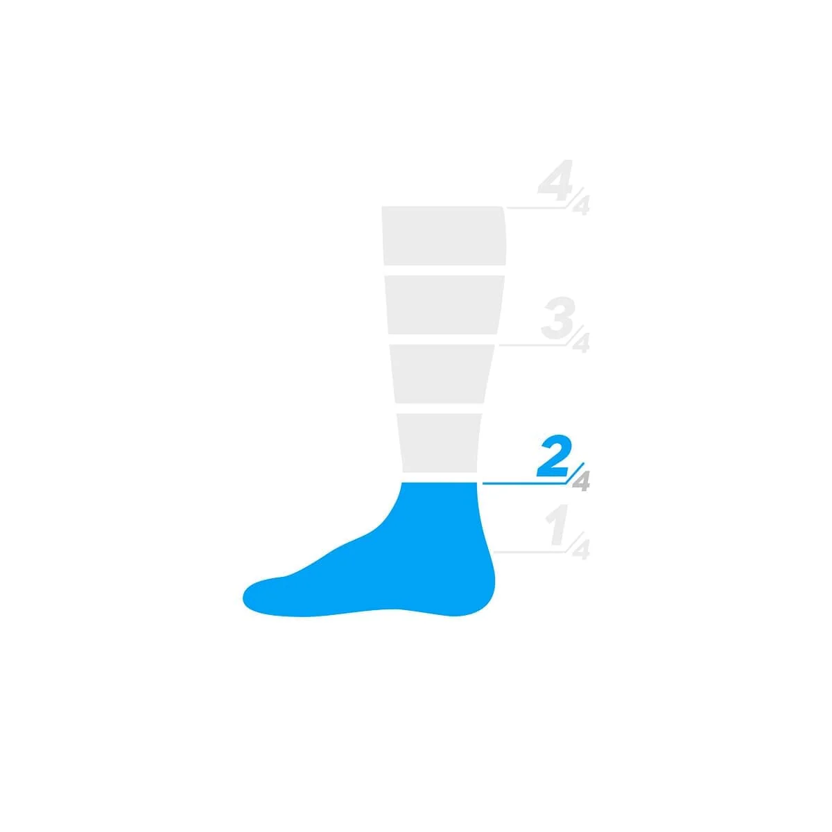 Chaussettes ASSOS ENDURANCE LOW S11 Noir - Image 3
