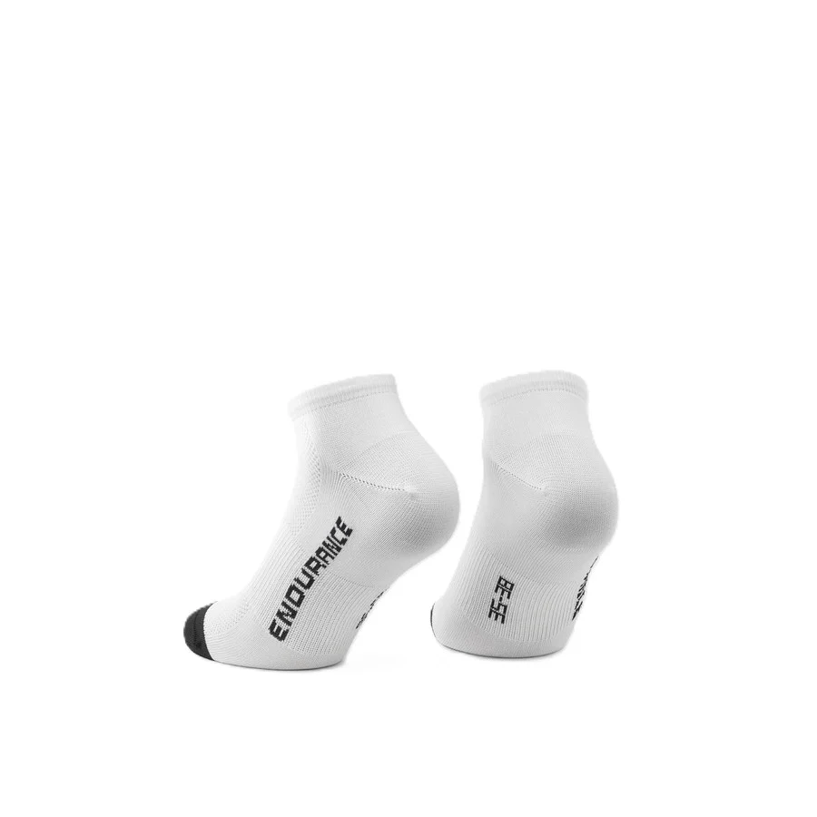 Chaussettes ASSOS ENDURANCE LOW S11 Blanc - Image 2