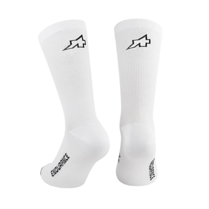 Chaussettes ASSOS ENDURANCE S11 Blanc - Image 2