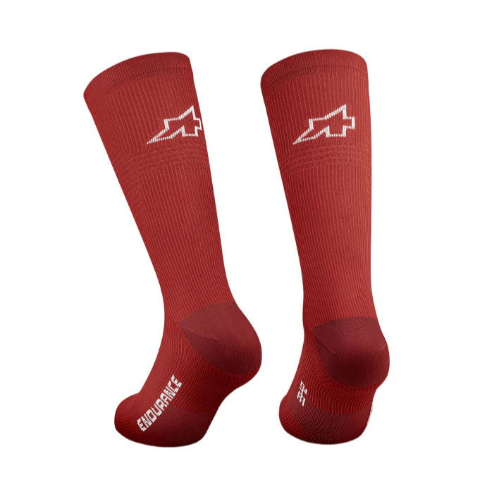 Chaussettes ASSOS ENDURANCE S11 Rouge - Image 2