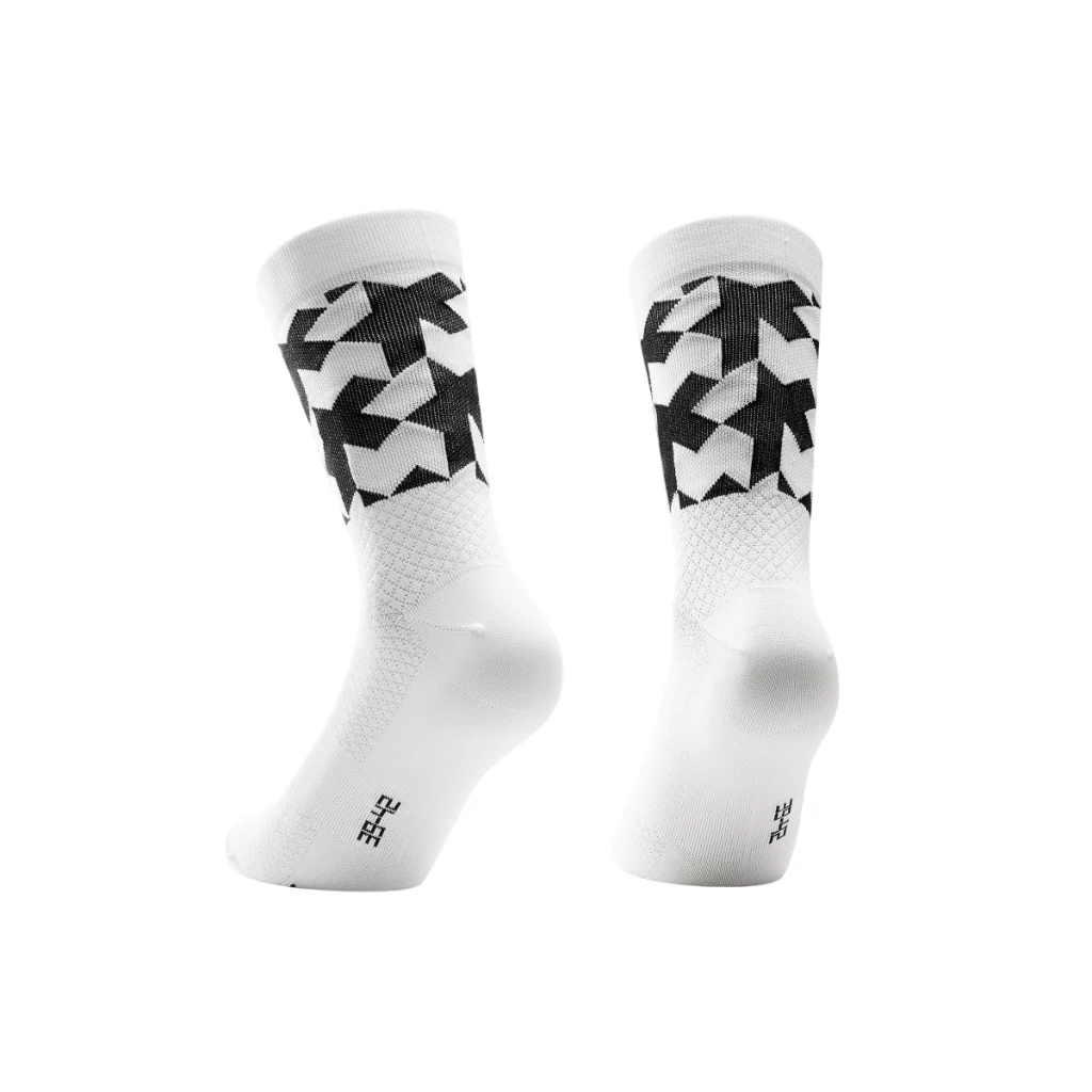 Chaussettes ASSOS MONOGRAM EVO Blanc - Image 2
