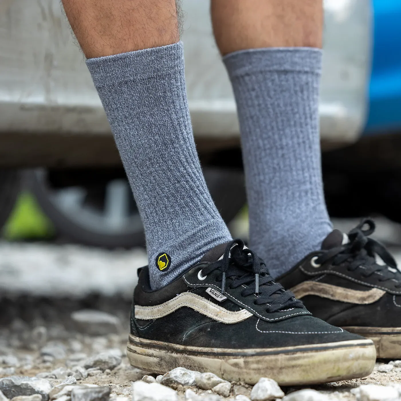 Chaussettes BURGTEC EVERYDAY CREW Gris - Image 2