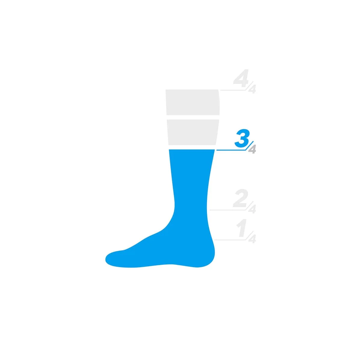 Chaussettes CASTELLI ENTRATA 13 Blanc - Image 2