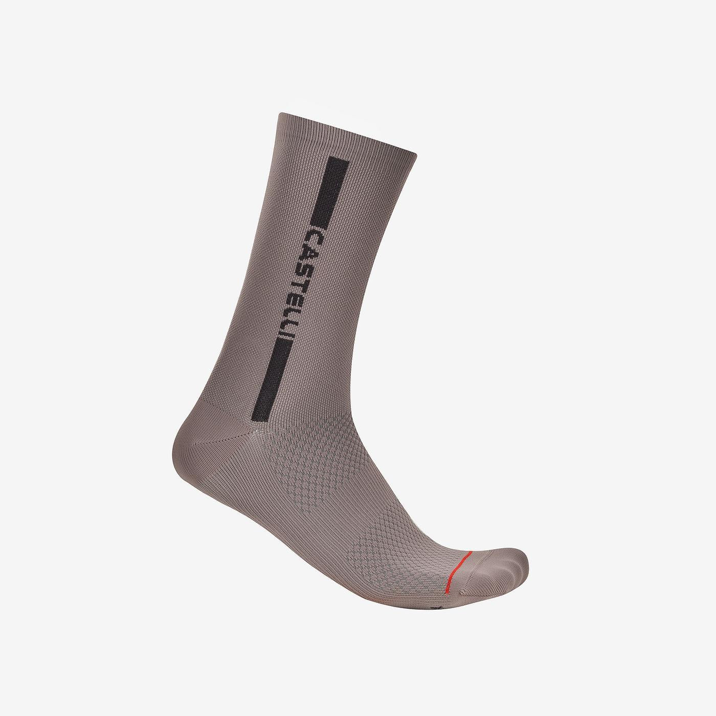 Chaussettes CASTELLI LINEA LOGO 15 Clay