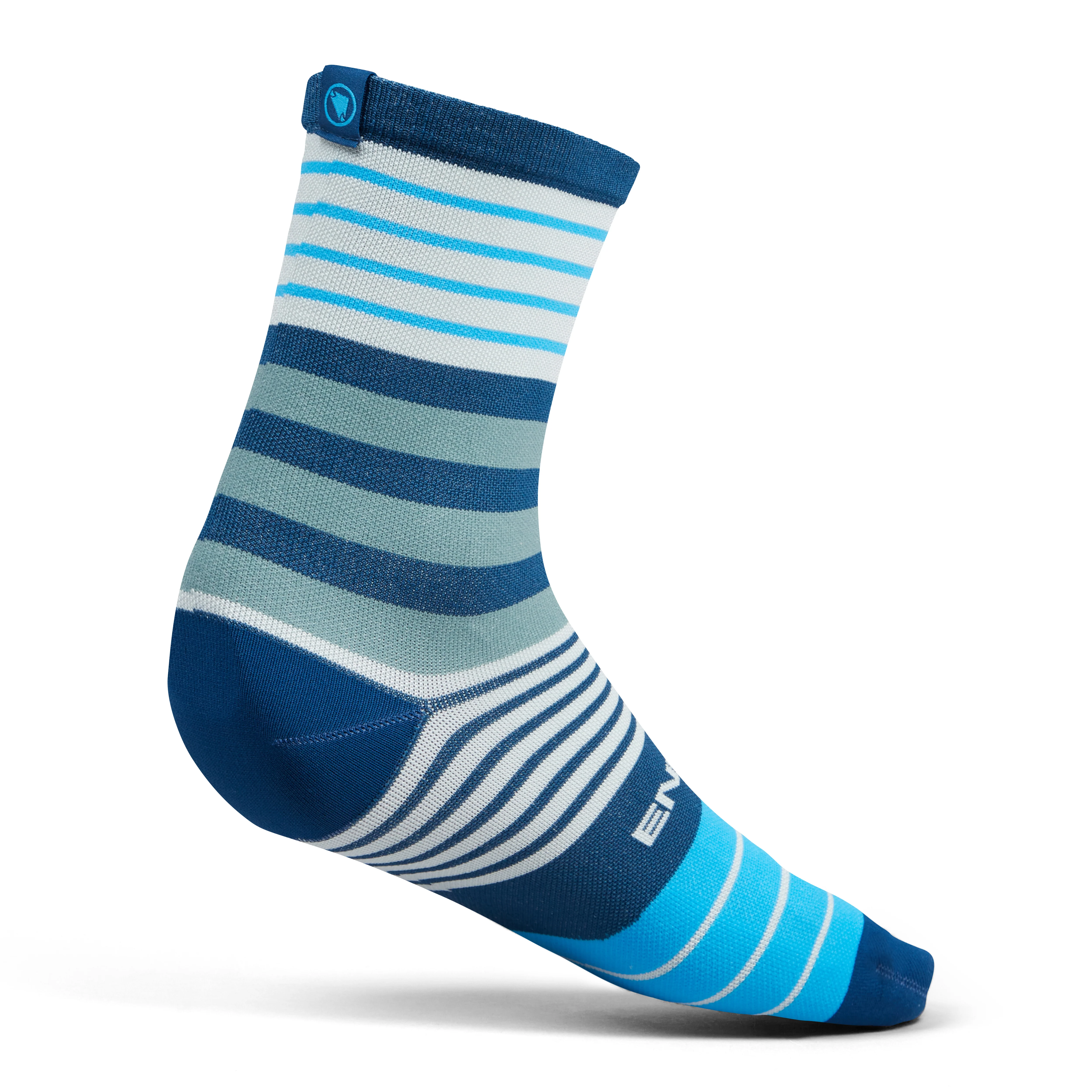 Chaussettes ENDURA BLOCK Bleu - Image 2