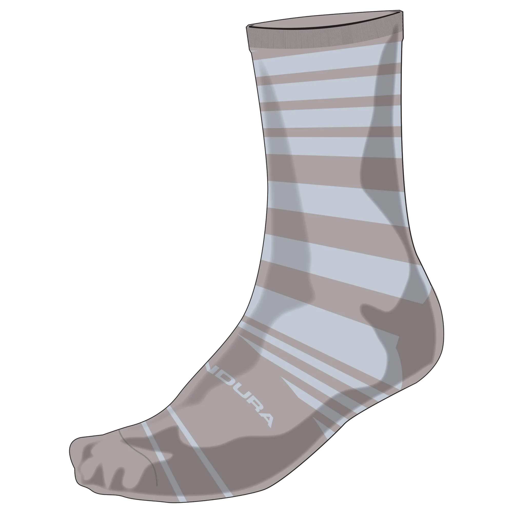Chaussettes ENDURA BLOCK Titanium