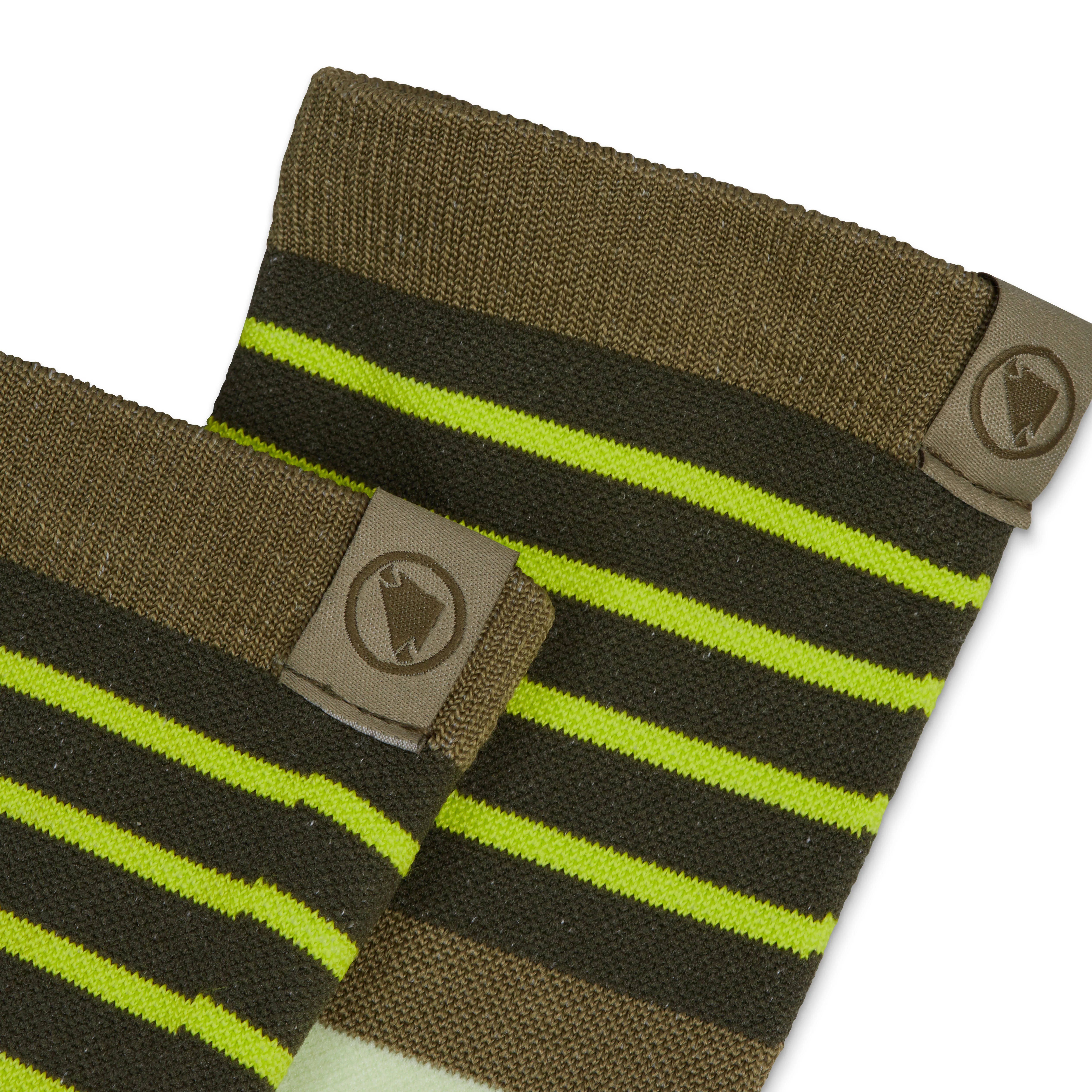 Chaussettes ENDURA BLOCK Vert - Image 4