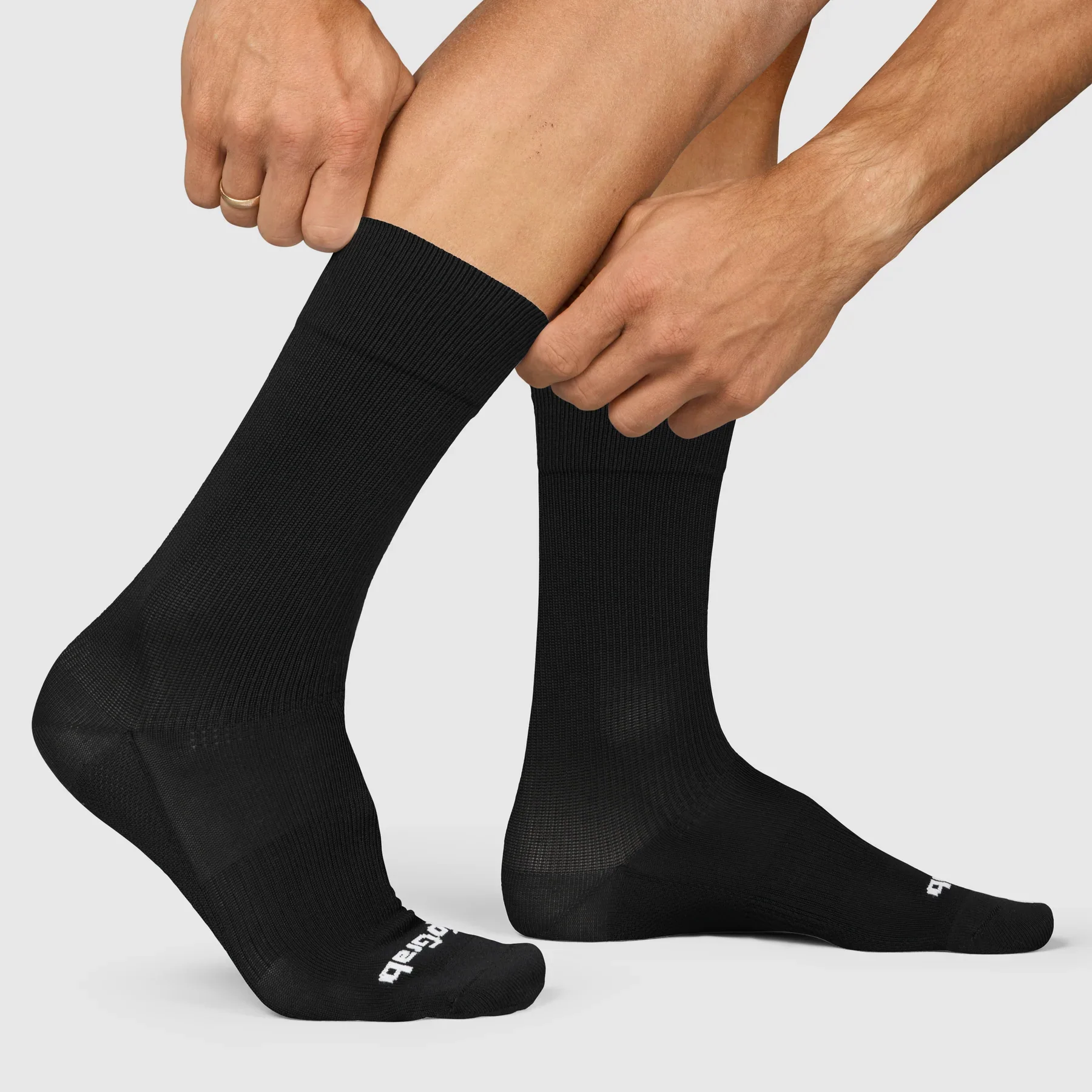 Chaussettes GRIPGRAB EXPLR HIGH Noir - Image 5