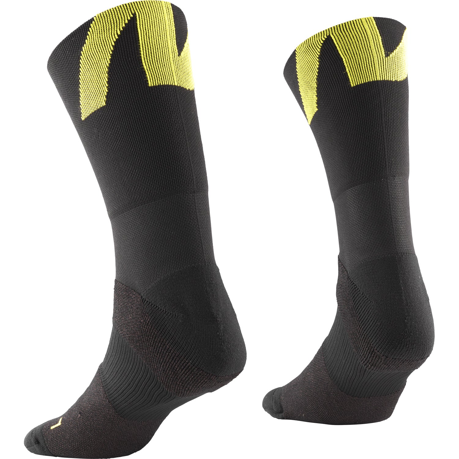 Chaussettes MAVIC ESSENTIAL THERMO Noir/Jaune - Image 2
