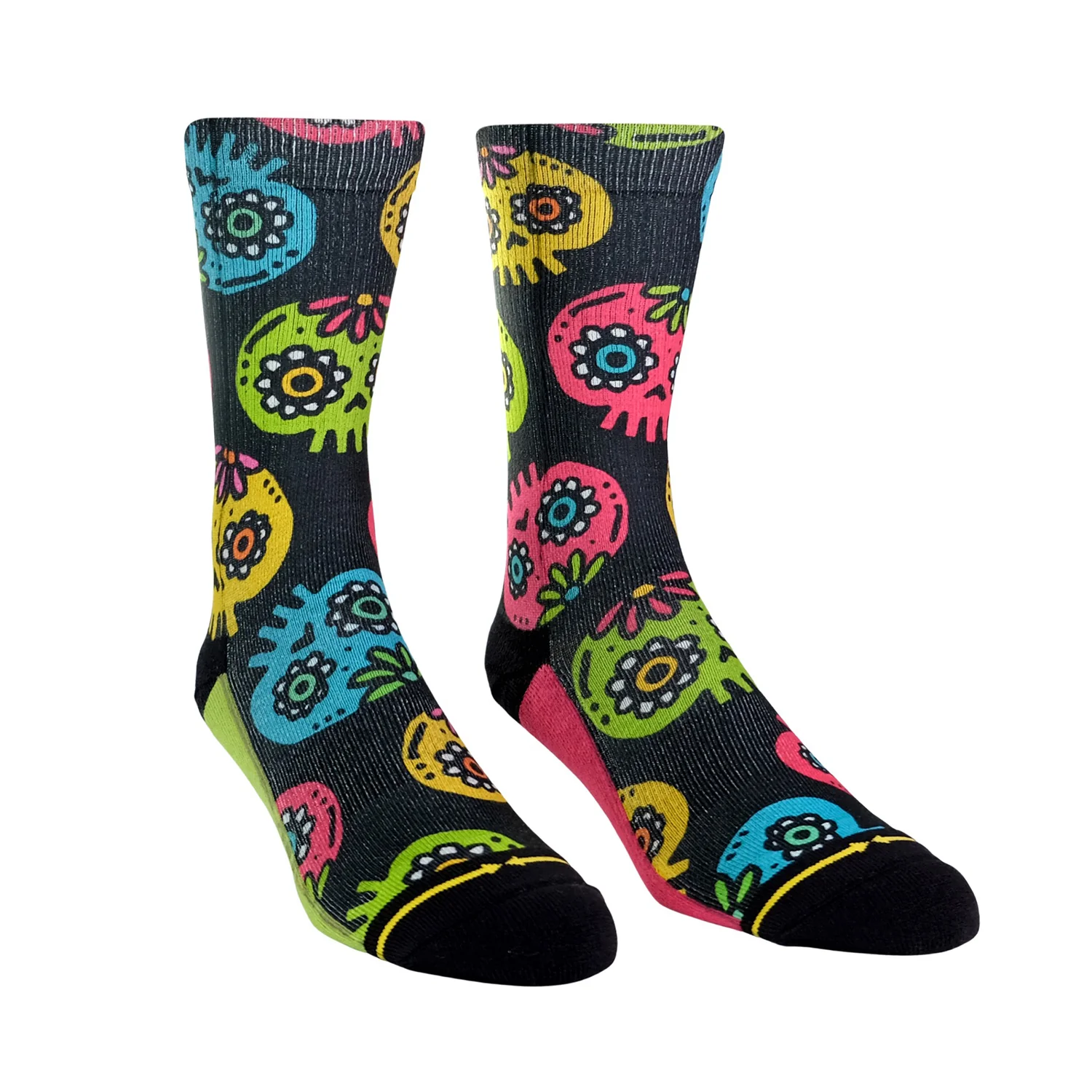 Chaussettes MERGE4 WALMAZAN SUGAR SKULL - Image 4