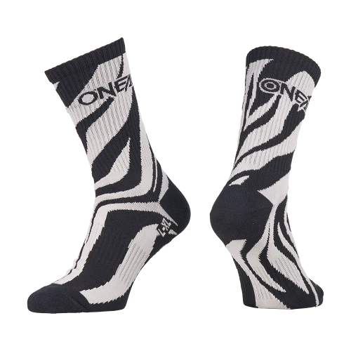 Chaussettes O'NEAL MTB PERFORMANCE WILD Noir/Blanc