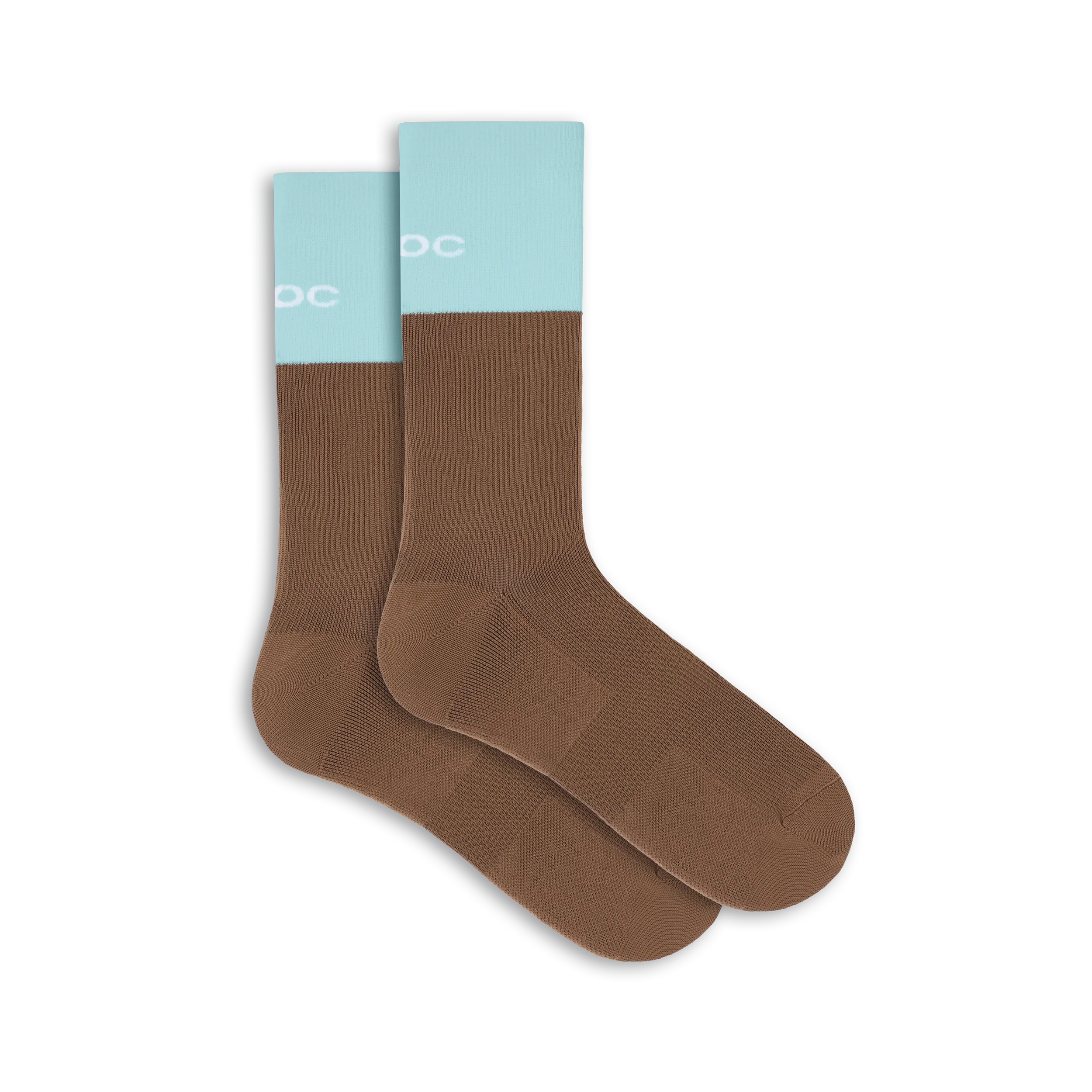 Chaussettes POC MOTION MTB LONG Bronze/Bleu - Image 2