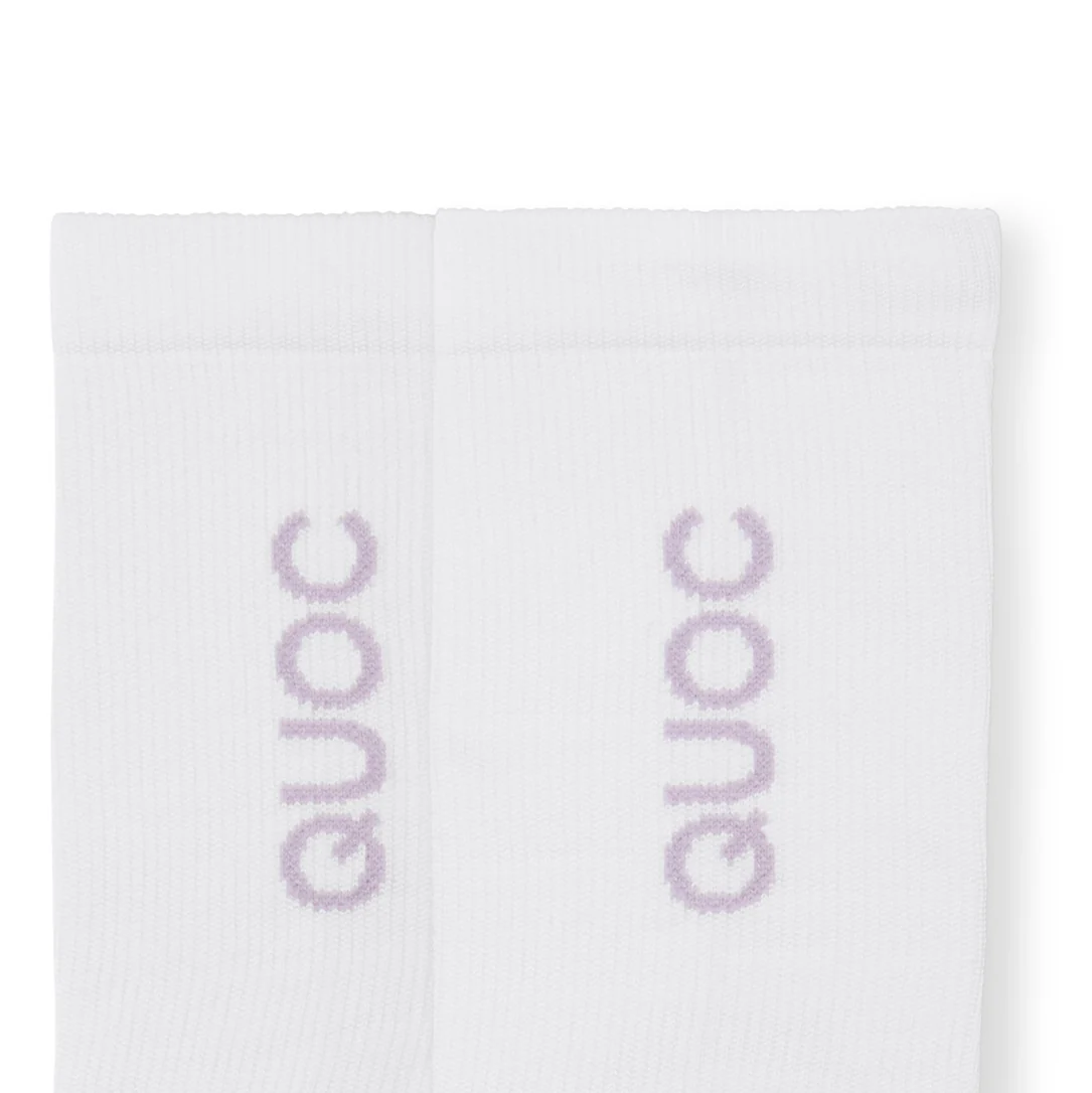 Chaussettes QUOC PERFORMANCE ROAD 2 Blanc - Image 3