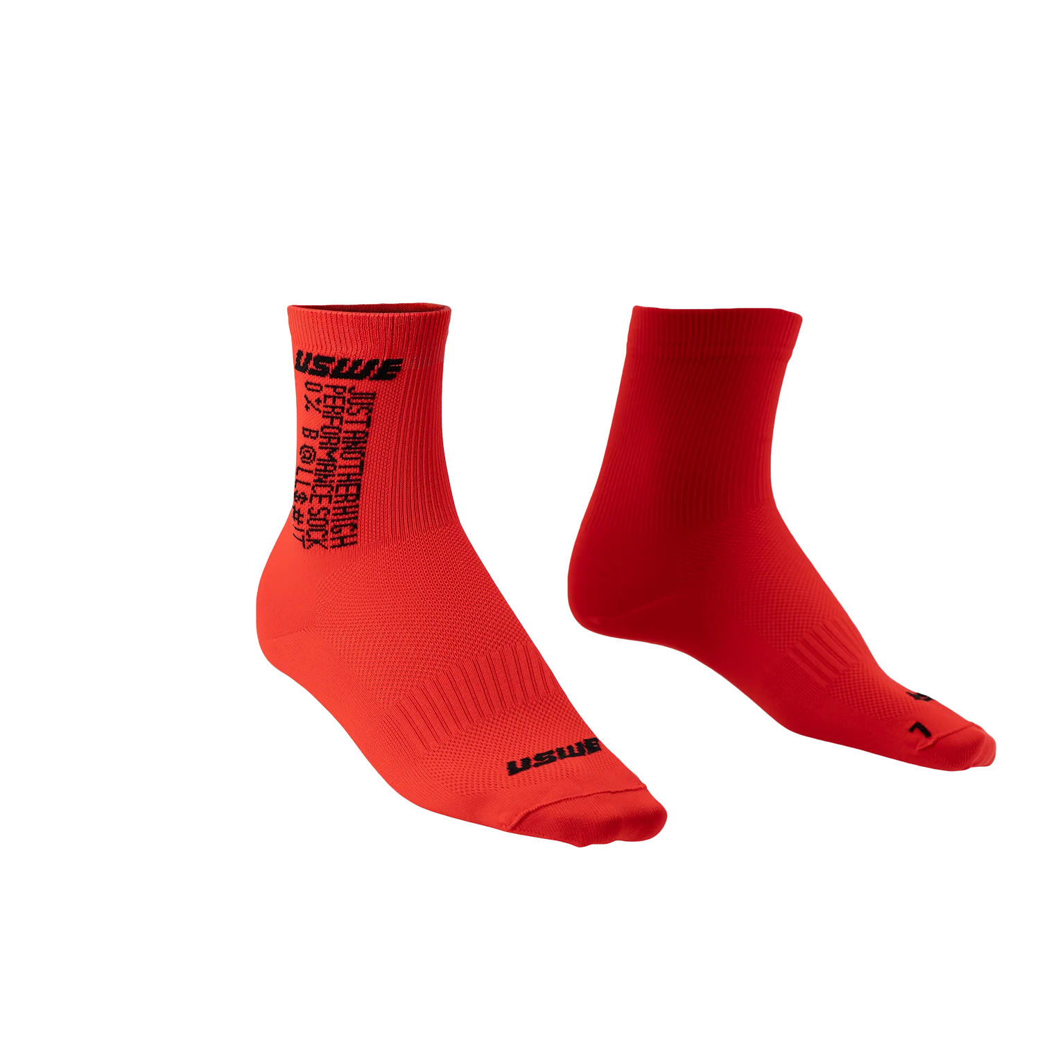 Chaussettes USWE X MTB Rouge - Image 2