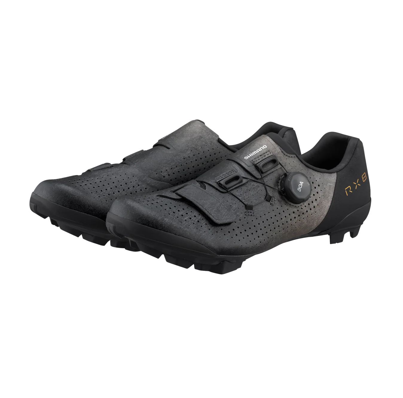 Chaussures VTT XC/Gravel SHIMANO RX801 Noir - Image 3